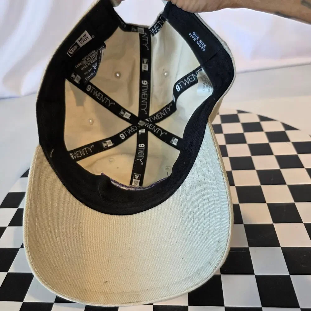 New Era Pusher Patagonia Parody Logo Khaki Hat 9TWENTY Strapback